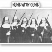 ヌーンズウィズガンズデカール シール (正面)