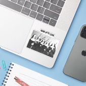 ヌーンズウィズガンズデカール シール (ノートパソコンとiPhone)