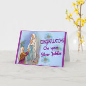 ヌーンズシルバージュビリーギフトとカード カード (黄色い花)