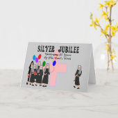 ヌーンズシルバージュビリーギフト カード (黄色い花)