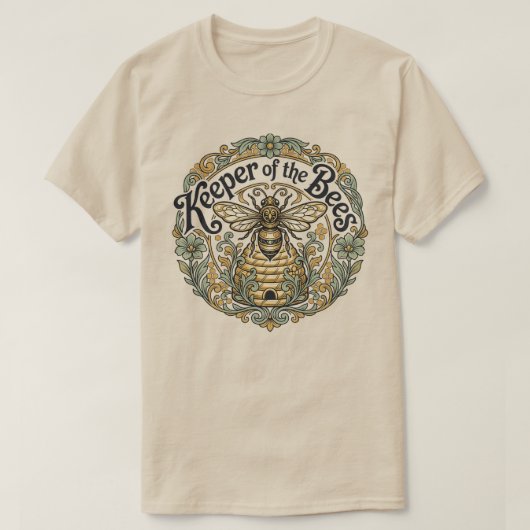 ヌーヴォー時代の蜂の番人 Tシャツ (デザイン正面)
