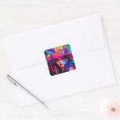 ヌー鮮やか スクエアシール (封筒)