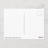 ヌー・カヌの壁 - ペイント壁 - リヨン ポストカード (裏面)