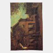 ヌ―ネンの牧師館（オランダ、ハールレムのゴッホ美術館蔵） キッチンタオル (縦)
