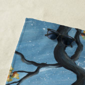 ネお洒落コ·イン·ツリー·フルムーンズ ビーチタオル (インサイチュ)