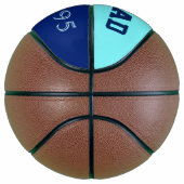 ネすごいオンブルーと濃いブルーのパパ バスケットボール (右)