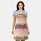 ネアポリタンアイスクリーム エプロン (着用した状態)