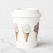 ネアポリタン風のブライズシャワーを彼女はすっかり受けてしまった 紙コップ (裏面)