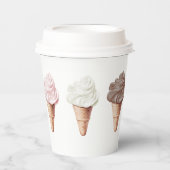 ネアポリタン風のブライズシャワーを彼女はすっかり受けてしまった 紙コップ (正面)