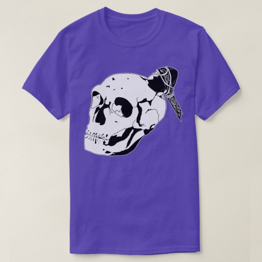 ネアンデルタールクラシックルスカルTシャツ Tシャツ (デザイン正面)