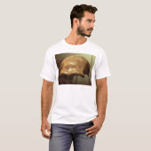 ネアンデルタール人の頭蓋 Tシャツ (正面フル)