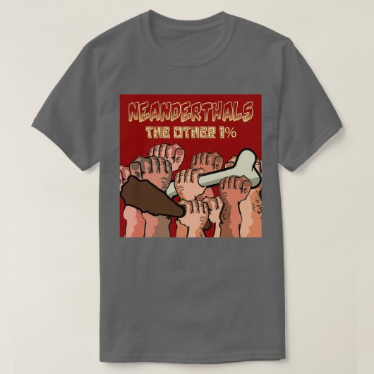 ネアンデルタール人 Tシャツ (デザイン正面)