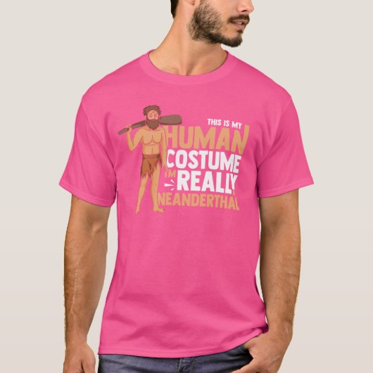 ネアンデルタール人DNAユーラシア霊長類ドキュメンタリー Tシャツ (正面)