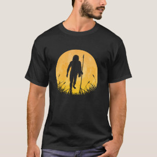 ネアンデルタール簡単ハロウィーンコーディネイトプリメイトムーンコス Tシャツ