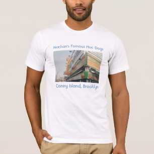 ネイサンの有名なホットドッグ大人Tシャツ Tシャツ