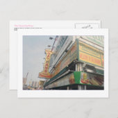 ネイサンの有名なホットドッグ(コニーは。, NY)はがき ポストカード (正面/裏面)