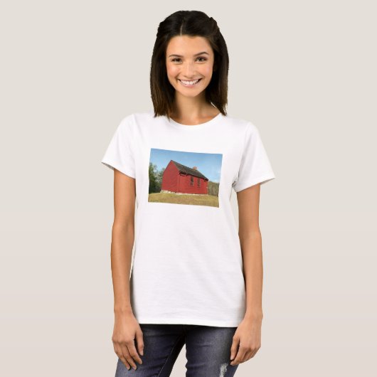 ネイサンハレスクールハウス（イーストハダム） Tシャツ (正面フル)