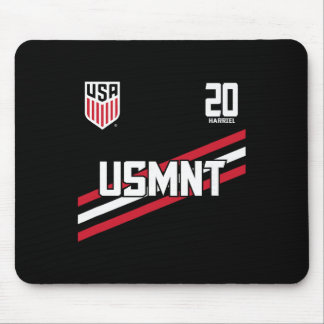 ネイサン・ハリエル 20 ネイビー USMNT 公式ライセンス マウスパッド
