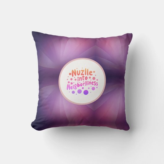 ネイズルインネイバーリネス装飾用クッション クッション (正面)