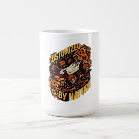 ネイチャーがカスタマイズ コーヒーマグカップ (中央)