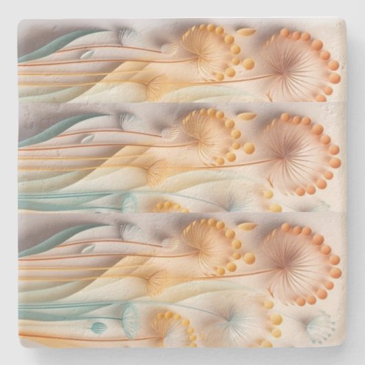 「ネイチャーのエレガンス・ストーン・コースター」はどう？ ストーンコースター (正面)