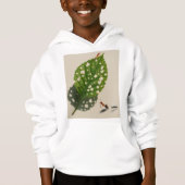 ネイチャーの小さな建築家が葉の多いキャンバスを作る (正面)