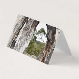 ネイチャーの窓のグリーティ空白のングカード