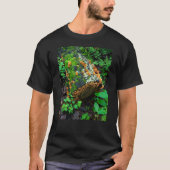 ネイチャーアート「着飾って行くところがない」natu tシャツ (正面)