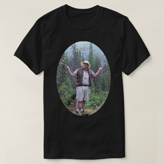 ネイチャーウォークステッカー Tシャツ (デザイン正面)