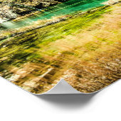 ネイチャーエターナル美しい//ウォーターフォールド ポスター (角)