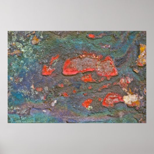 ネイチャーカラフルズ絵画ロックのポスター ポスター (正面)