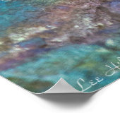 ネイチャーカラフルズ絵画ロックのポスター ポスター (角)