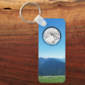 ネイチャーギャラリー ロゴ キーチェーンを開発する キーホルダー (正面)