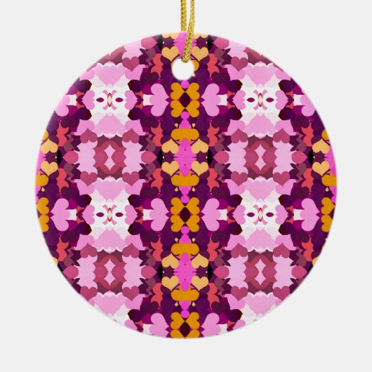 ネイチャーズアートガーデンフラワーズイギリスオーナメント セラミックオーナメント (正面)