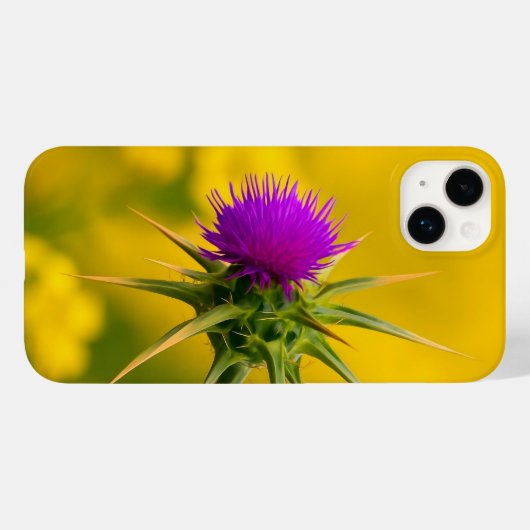 ネイチャーズアーマーはっきりした – フラワーフォンケース Case-Mate iPhoneケース (裏面 (横))