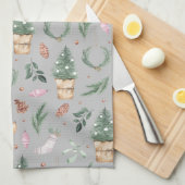 ネイチャーズウィンタートリート キッチンタオル (四つ折り)