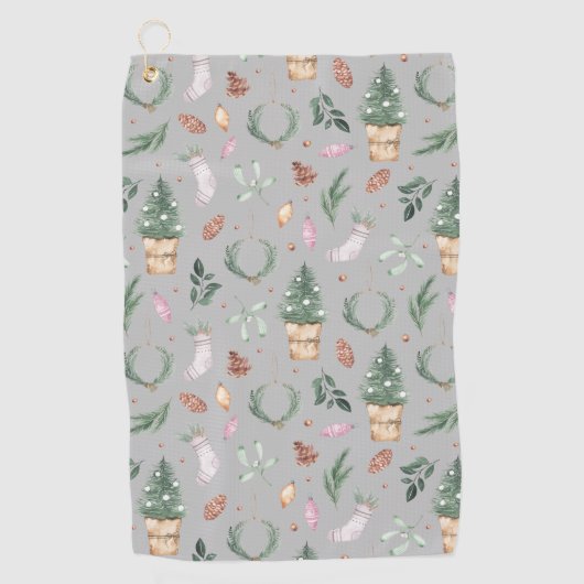 ネイチャーズウィンタートリート ゴルフタオル (正面)