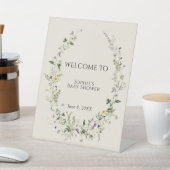 ネイチャーズガーデンインスパイアベイビーシャワーへようこそ 台座サイン (インサイチュ)