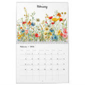 ネイチャーズガーデン2026ウォールカレンダー カレンダー (2月 2026)