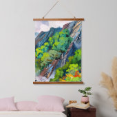 ネイチャーズキャンバス 吊り下げ型タペストリー (寝室)