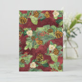 ネイチャーズクリスマスウィンターホリデーマグノリアnパイン 招待状 (スタンド正面)