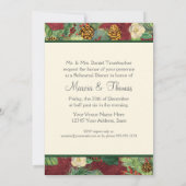 ネイチャーズクリスマスウィンターホリデーマグノリアnパイン 招待状 (裏面)