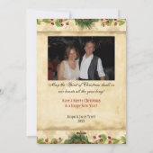 ネイチャーズクリスマスマグノリアリースnパインブーズ シーズンカード (裏面)