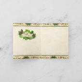 ネイチャーズクリスマスマグノリアリースnパインブーズ シーズンカード (内部)