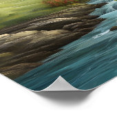 ネイチャーズシンフォニー抽象芸術現実主義 ポスター (角)