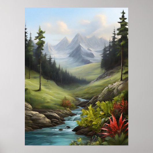 ネイチャーズシンフォニー抽象芸術現実主義 ポスター (正面)