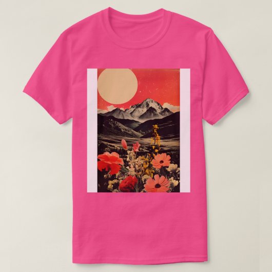 ネイチャーズタイムレス美しいヴィンテージ美学 Tシャツ (デザイン正面)