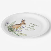 ネイチャーズディライトウッドランドクラシックラビット ペーパープレート (アングル)