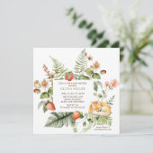 ネイチャーズディライトキツネベビーシャワー 招待状 (スタンド正面)