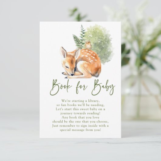 ネイチャーズディライトディアブックベビー エンクロージャーカード (スタンド正面)